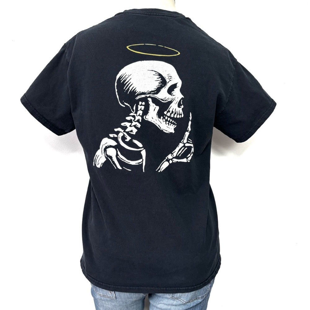 RSQ Tilly’s silence is golden skull tee